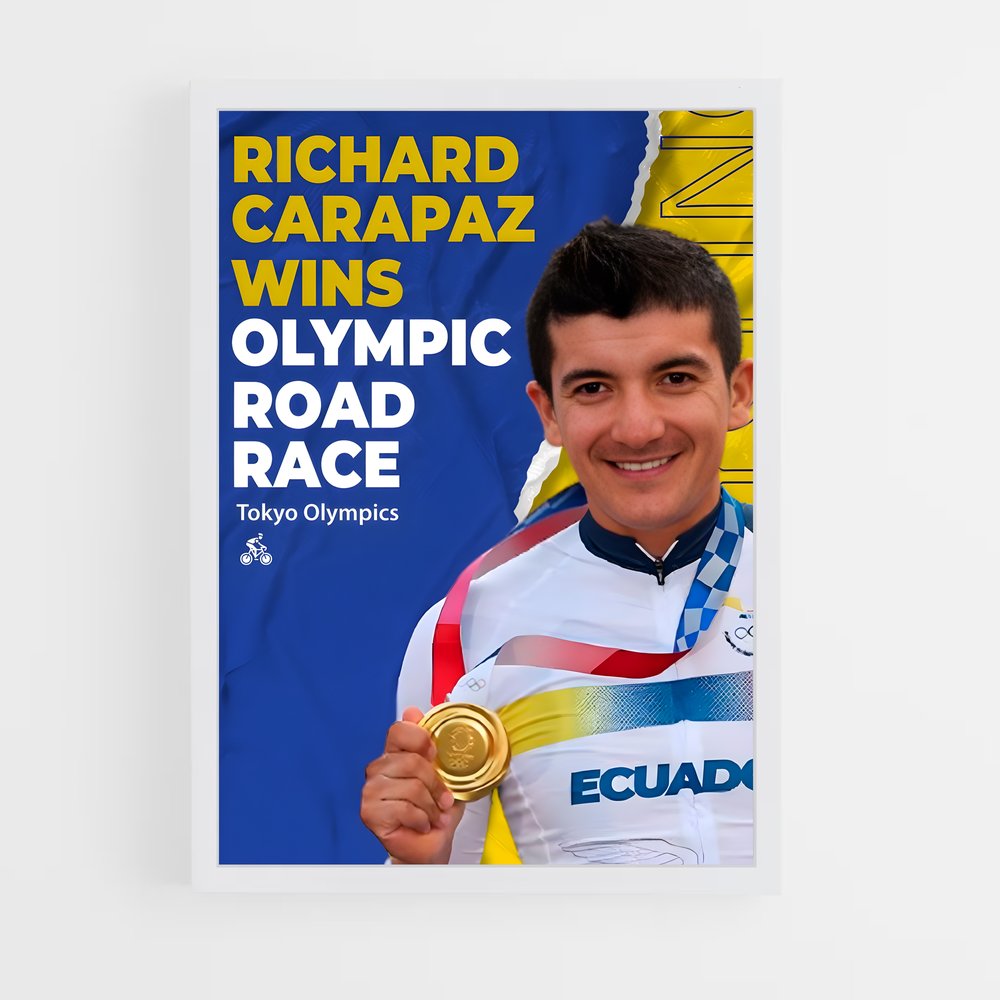 Poster L'Or de Rio – affiche Cyclisme (vue 3)